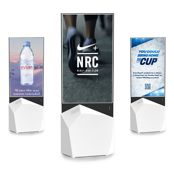 FREESTANDING DIGITAL POSTERS