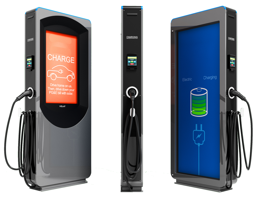 EV Charging ADVERTISING DISPLAYS